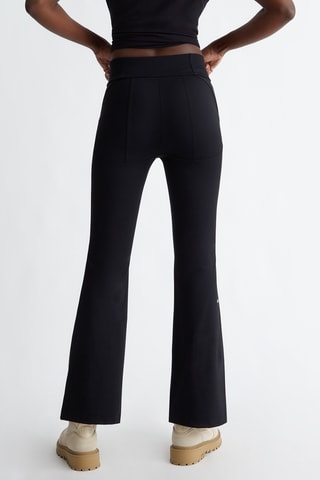 Pantaloni a vita alta - Nero