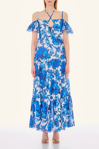Robe longue - Turquoise