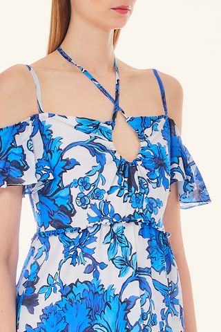 Robe longue - Turquoise
