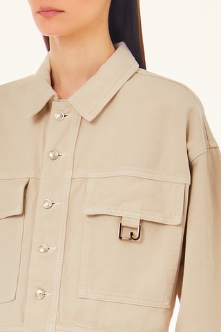 Veste en jean - Écru