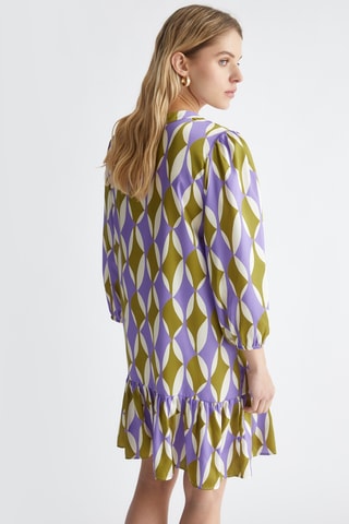 Robe taille basse - Multicolore