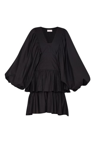 Robe volantée - Noir