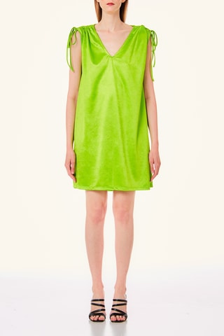 Robe droite - Vert