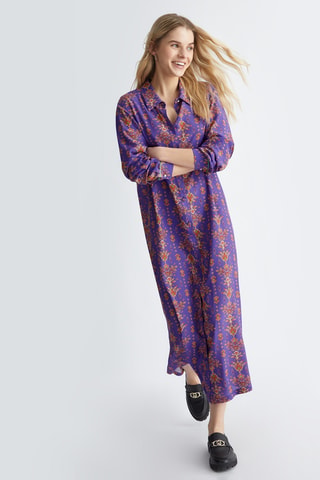 Robe chemise - Violet
