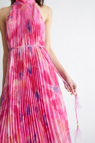Robe plissée - Rose
