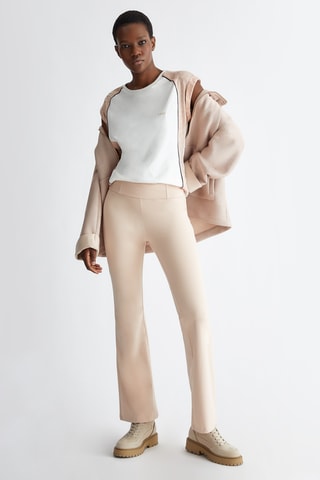 Felpa con cappuccio - Beige