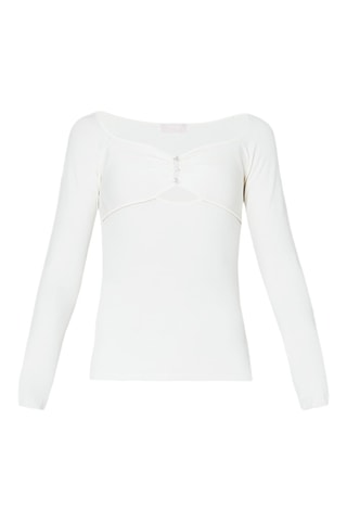 Top - Blanc