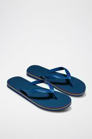 Tongs - Bleu pétrole