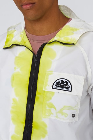 Coupe-vent tie and dye - Blanc