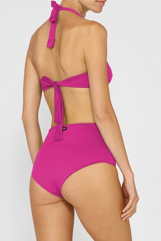 Bas de maillot taille haute - Fuchsia