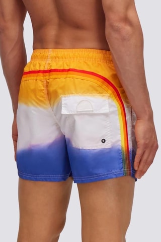 Short de bain - Jaune