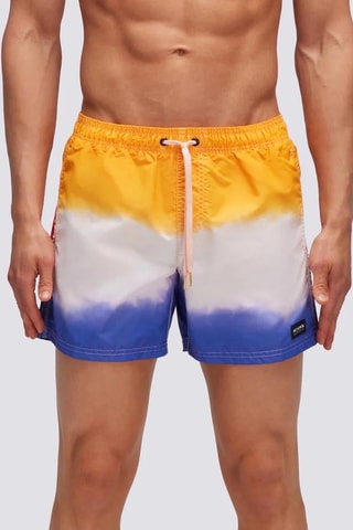 Short de bain - Jaune