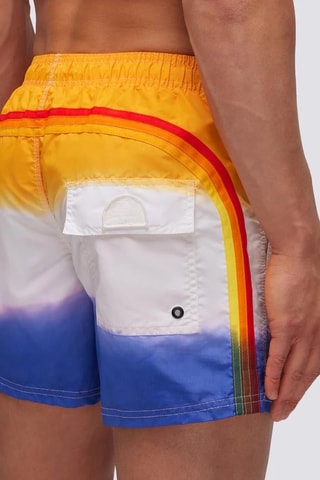 Short de bain - Jaune