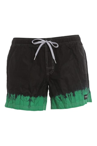 Short de bain - Noir et vert