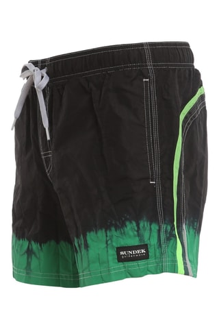 Short de bain - Noir et vert