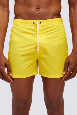 Short de bain - Jaune