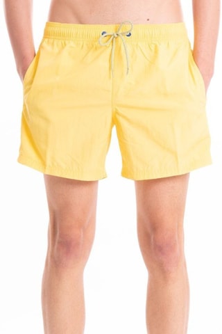 Short de bain - Jaune