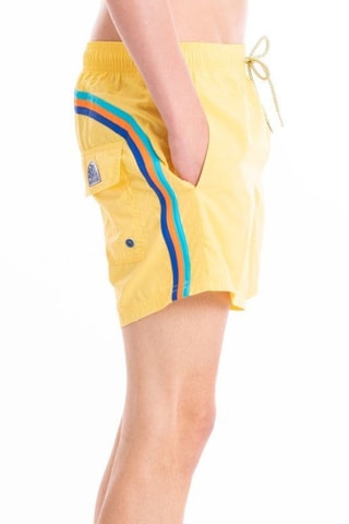 Short de bain - Jaune