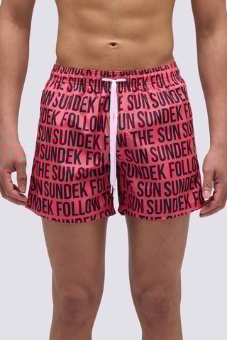 Short de bain - Rose