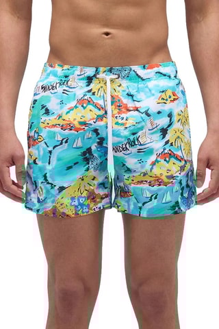 Short de bain - Turquoise