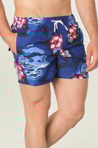 Short de bain - Bleu