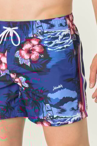 Short de bain - Bleu