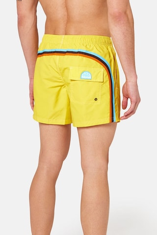 Short de bain - Jaune