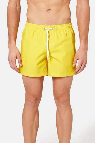 Short de bain - Jaune
