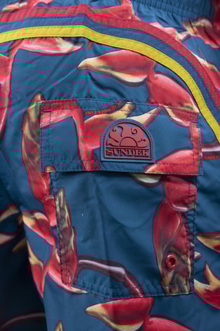 Short de bain - Bleu