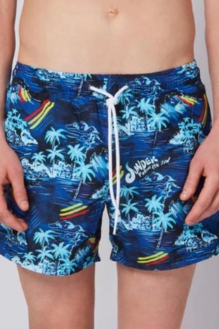 Short de bain - Bleu