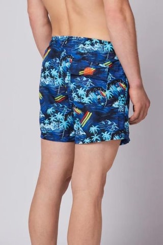 Short de bain - Bleu