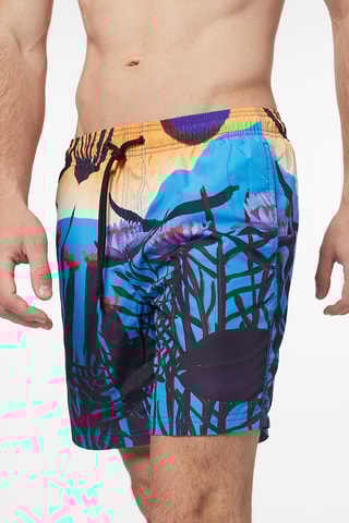 Short de bain - Bleu