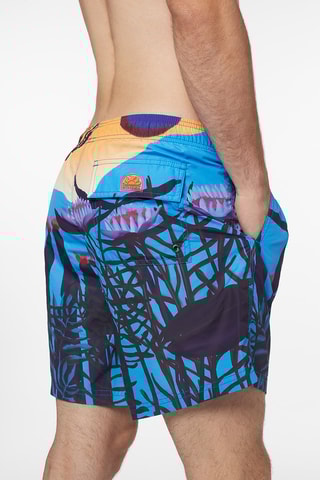 Short de bain - Bleu