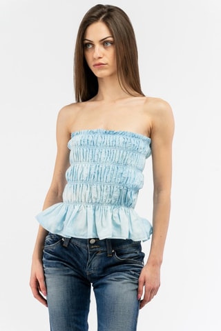 Top bustier - Ciel