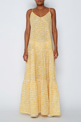 Robe longue - Corail