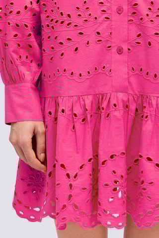 Robe taille basse - Fuchsia