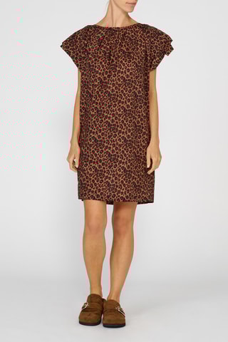 Robe droite - Marron