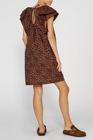Robe droite - Marron