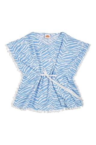 Caftan - Ciel et blanc