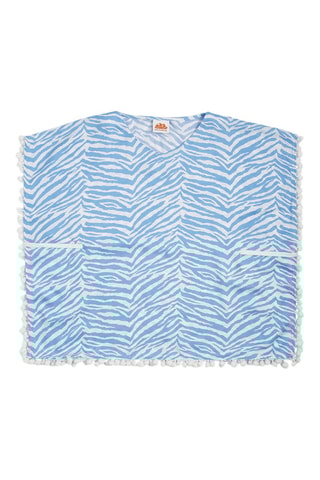 Caftan - Ciel et blanc