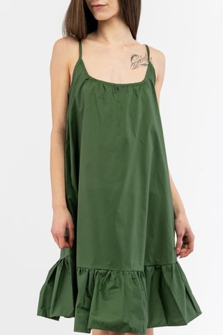 Robe trapèze - Vert