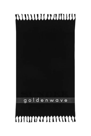 Serviette de toilette - Noir - 100 x 180 cm