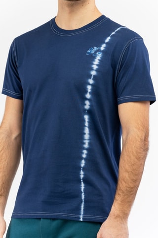 T-shirt tie and dye - Bleu marine