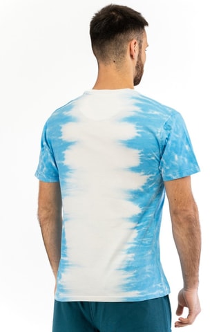 T-shirt tie and dye - Bleu