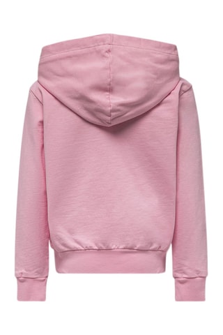 Sweat polaire à capuche - Rose