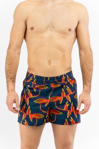 Short de bain - Orange