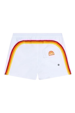 Short de bain - Blanc