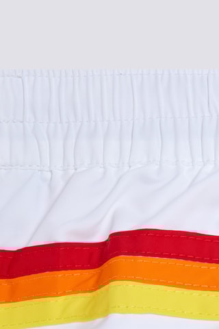 Short de bain - Blanc