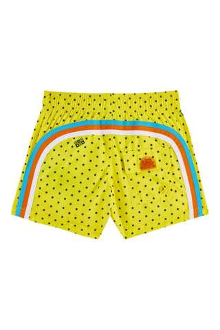 Short de bain - Jaune