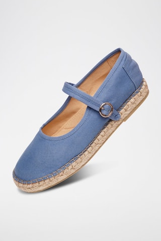 Scarpe baby in jeans Mary Jane - Blu